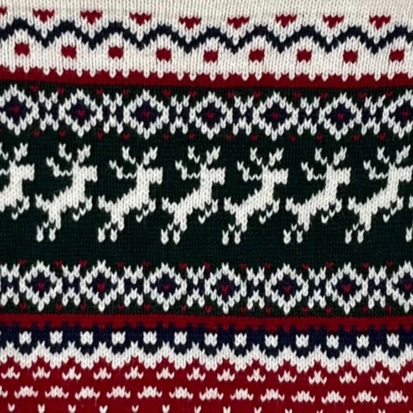 Carter’s 100% Cotton Christmas Baby Boy Sweater Size 12 Months - Picture 3 of 9
